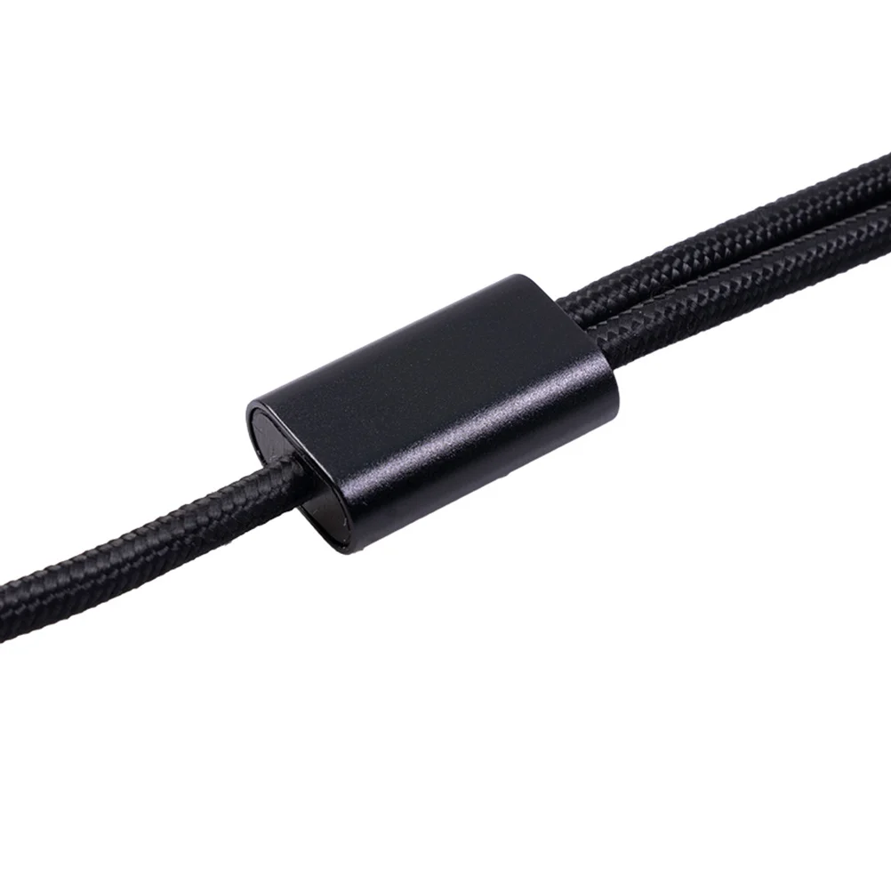 

Audio Cable Black Gold-Plated Plug Cotton Woven Net Aluminum Alloy Shell Noise Shielded For Electric Guitar Microphone Sound