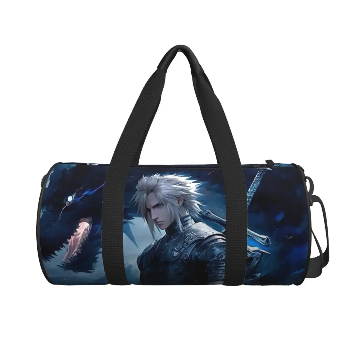 

Cloud Strife Vintage Final Fantasy 7 Видеоигры FF7 Большая спортивная сумка Водонепроницаемая дорожная сумка Duffle Сумки Сумка для фитнеса