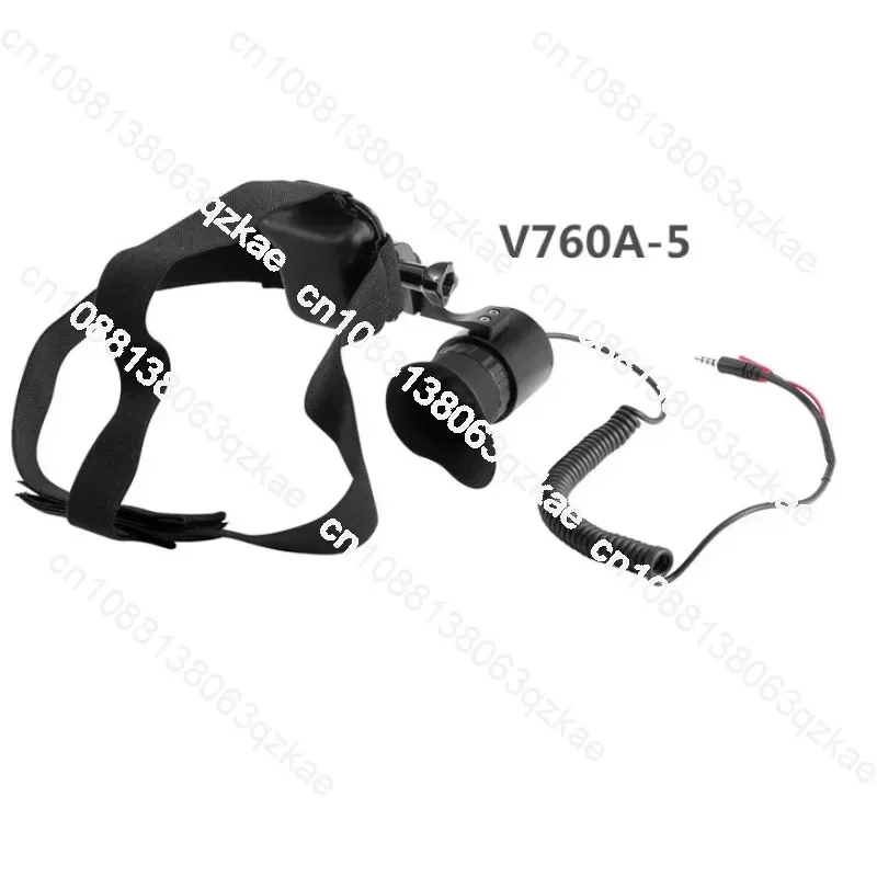 V760A-5/V760A-3  Wearable Head Mounted Display 90-Inch/80-Inch Effect for Security Monitors FPV Aircraft Models