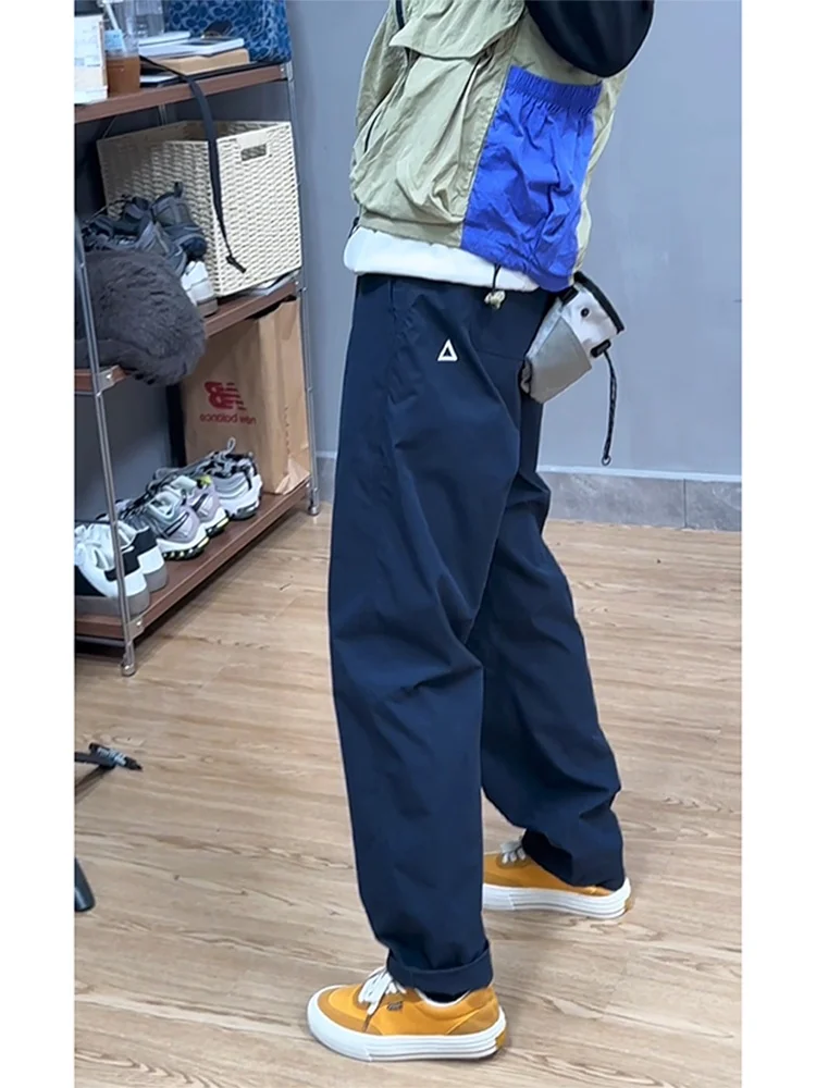 

American Sle Soft ell Waterproof Hiking Pants Men's Autumn Outdoor king Mountain Sports Pants Straight Leg Workwear