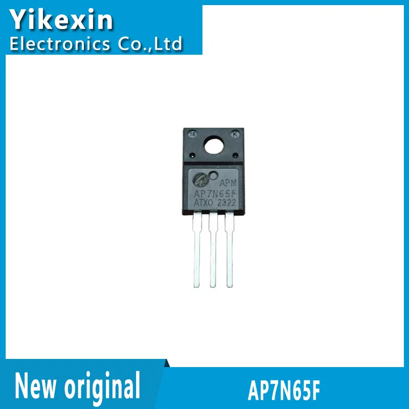 

100pcs AP7N65F TO-220F brand new original 7A/650V N-channel enhanced MOS field-effect transistor IC