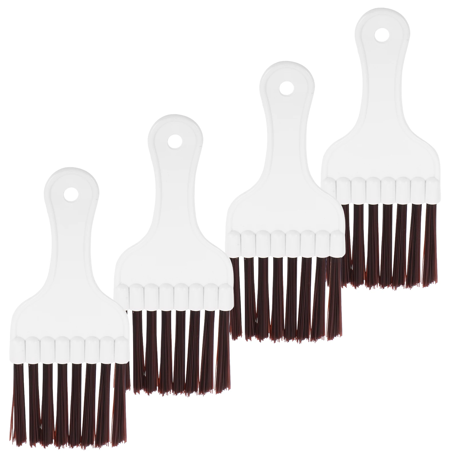 

4pcs Condenser Cleaning Brush High Efficiency Coil HVAC Duct Tools Soft Broom Small Detail Refrigerator Air Conditioner Plastic