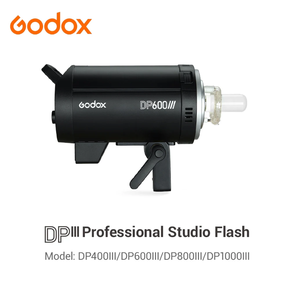 

DP400III DP600III DP800III DP1000III 400W-1000W Studio Flash Accurate Color Durable Design for Photography Studios