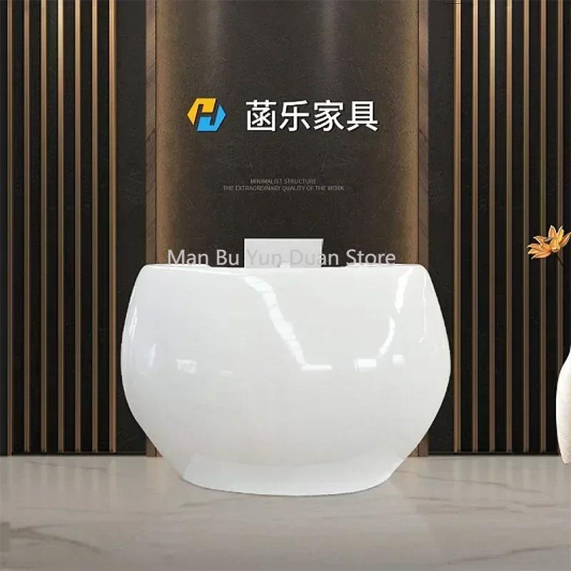 

Front Desk Reception Counter Clothes Checkout Supermarket Beauty Institute Home Bank Reception Counter Furniture Cosmetics Bar