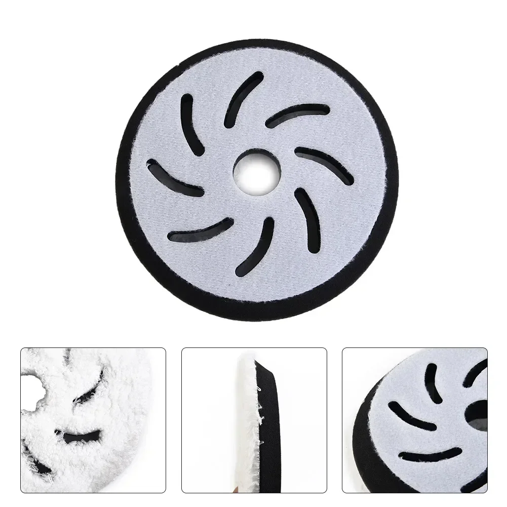 

Carhome 1PCS Durabel New Useful Polishing Pad Vehicle Wheel 1 pcs Auto Microfiber Parts Replacemen Replaces Buffing Car NEW