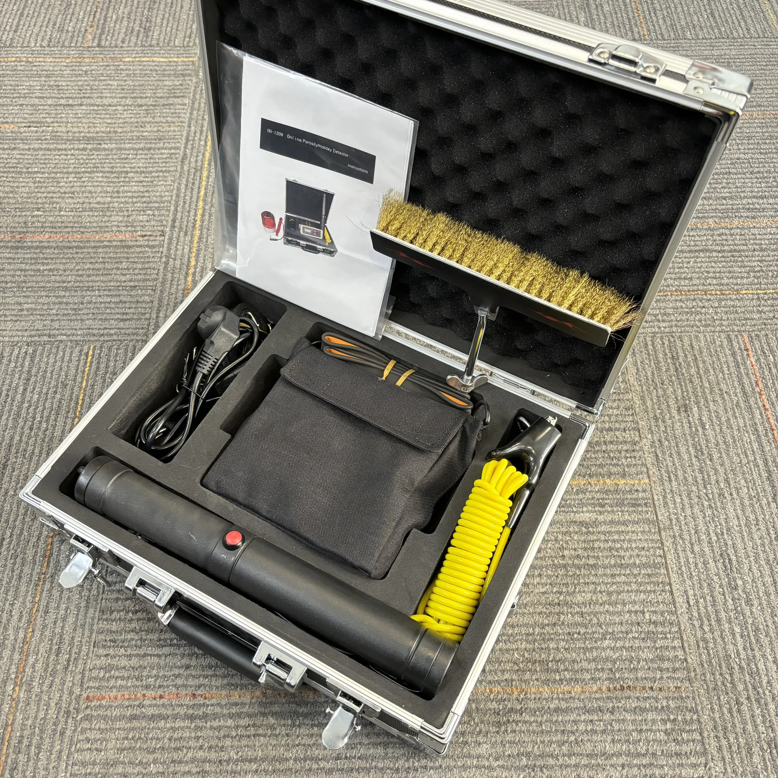 HD-120M Online Holiday Detector for Protective Coating Defects