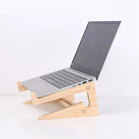 Wooden Detachable Laptop Stand