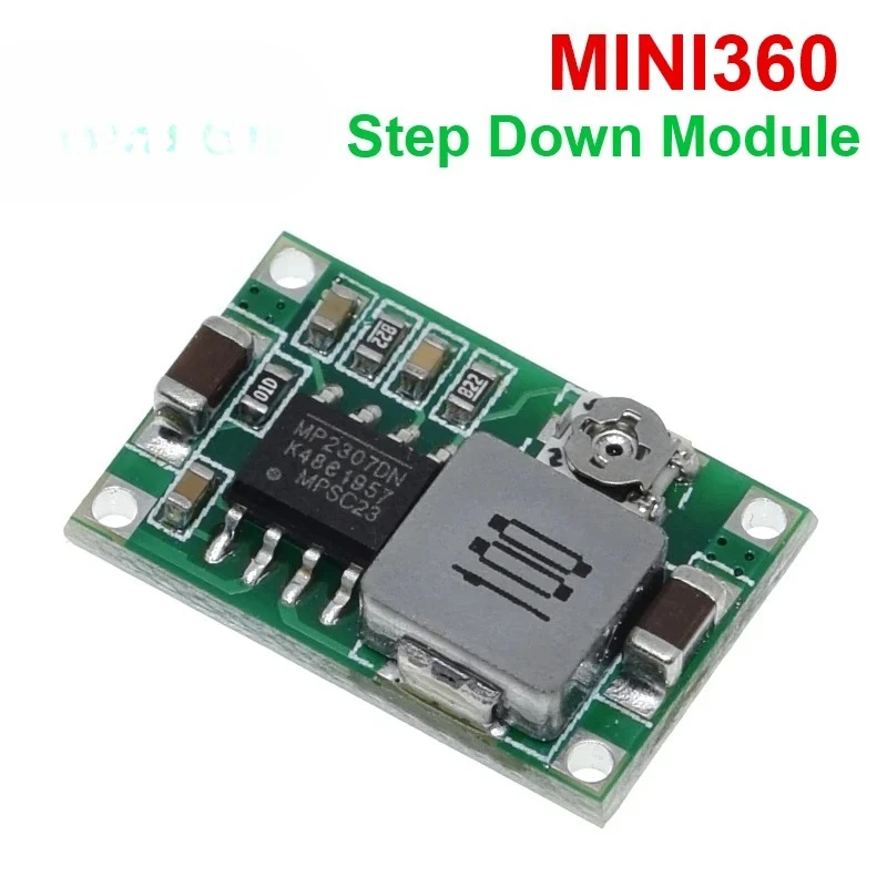 

1/5/10PCS Mini360 DC-DC HM Buck Converter Step Down Power Supply Module 4.75-23V to 1-17V 340KHz Mini-360 Ultra-small