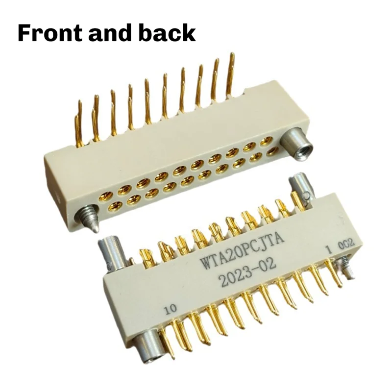【B74A】Reliable Performance 20 Core Wire Spring Printed Board For WTA20 Plug Socket Mother Seat Butt Plug For WTA Connector