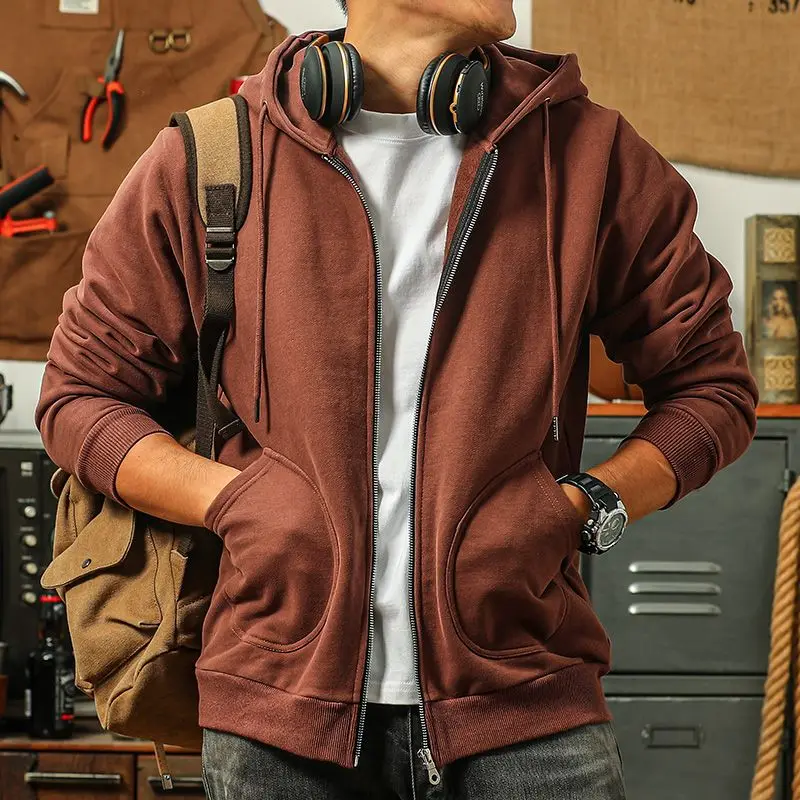 

Sweatshirts for Men Fleeced Aesthetic No Brand Overfit High Quality Harajuku Fashion Y2k Clothes Tops Designer Solid Man Hoodies