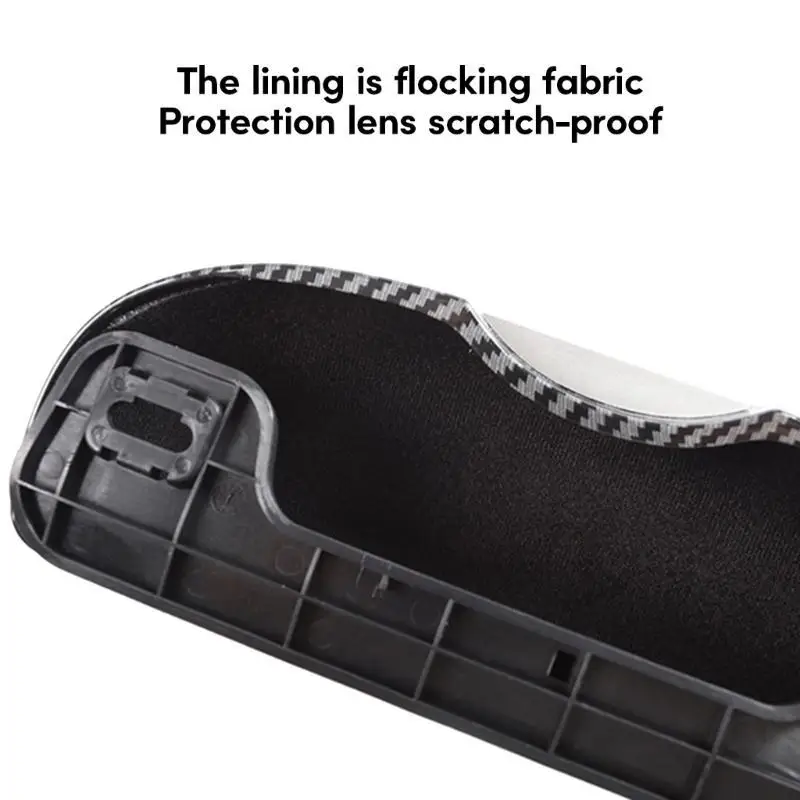 Sunglasses Holder for Car Roof, Auto Eyeglasses Organizers Box For Mercedes Glasses Protective Storage Case 5