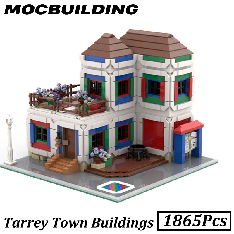 BOTW Tarrey Town Modular Buildings Video Game MOC Building Block Model Display DIY Brick Children's Toy Gift