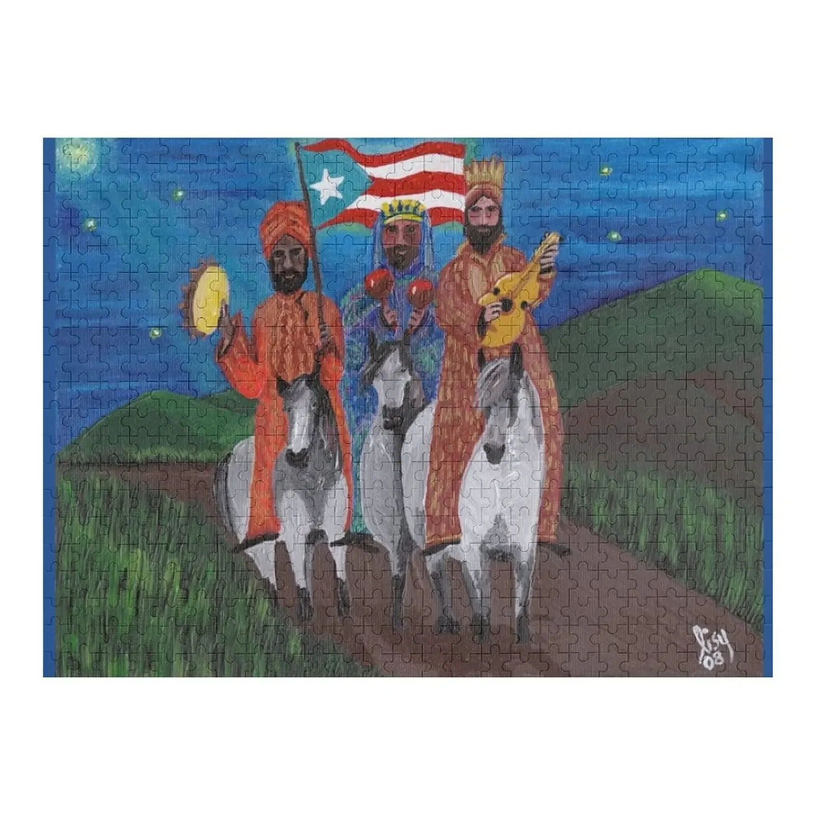 

Los Tres Reyes Jigsaw Puzzle Photo Personalised Toys Works Of Art Puzzle