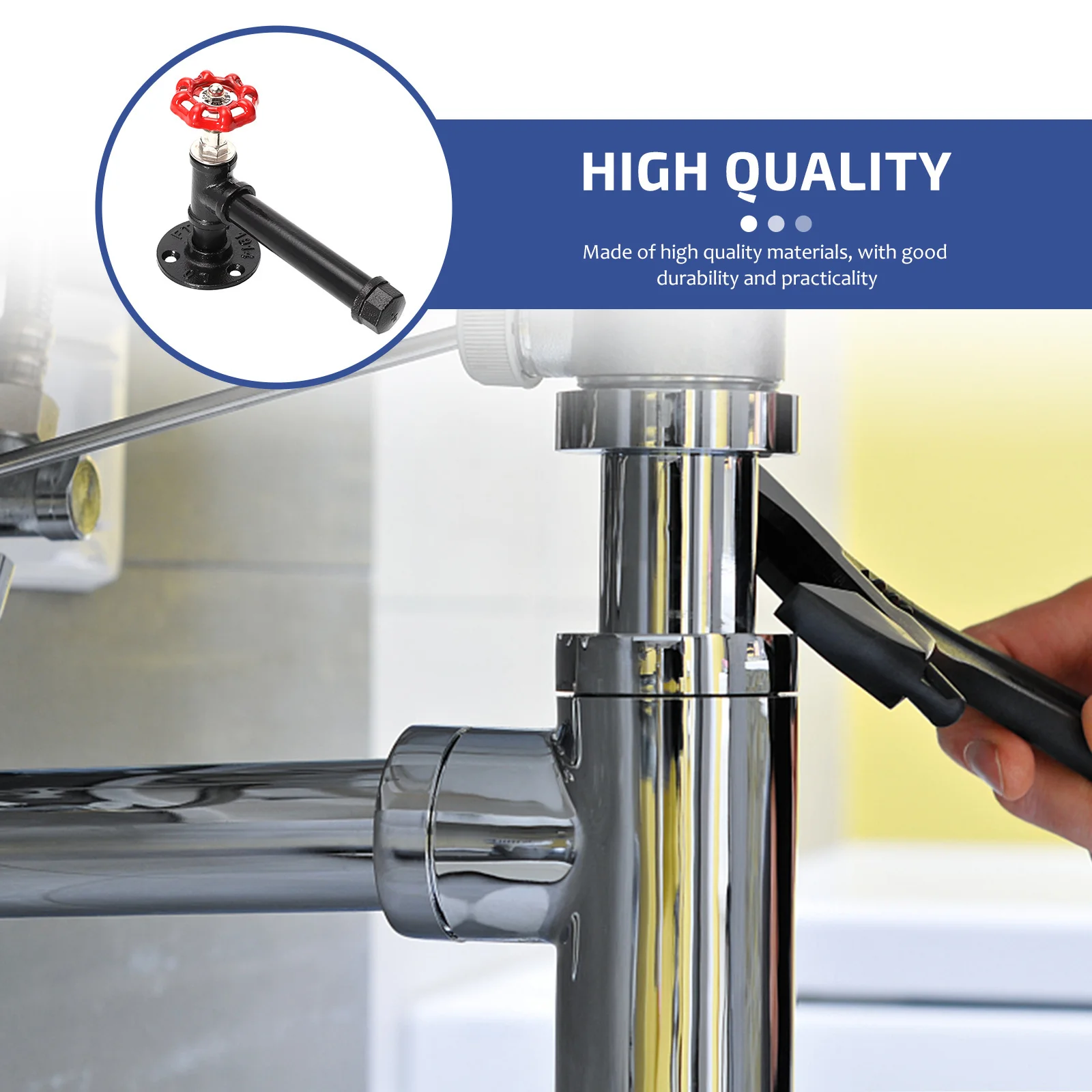 

1Pcs Iron Art Handle Vintage Style Stable Durable Wardrobe Pull Handle Cabinet Door Furniture Accessory Industrial Style Knob