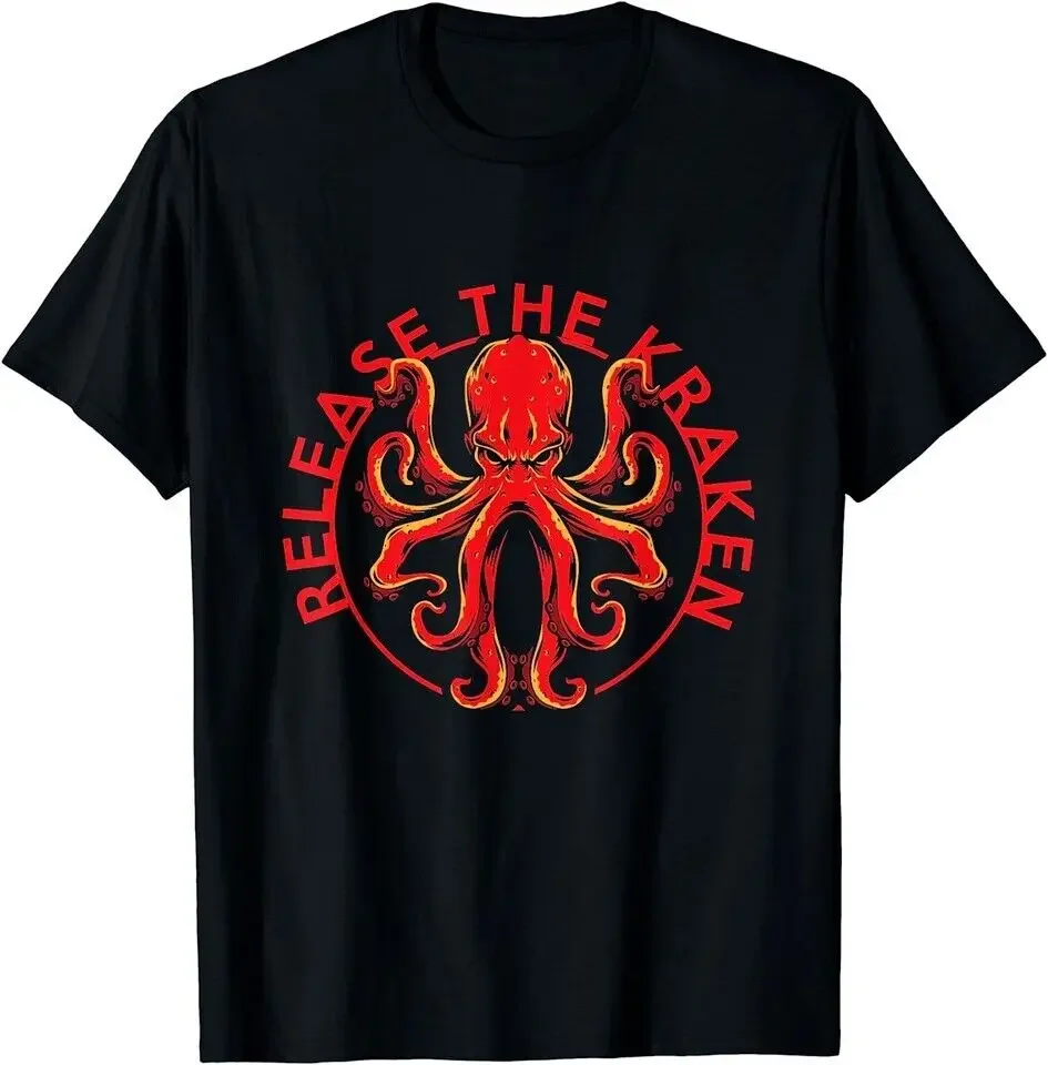 NEW LIMITED Release The Kraken - Mythical Sea Monster T-Shirt