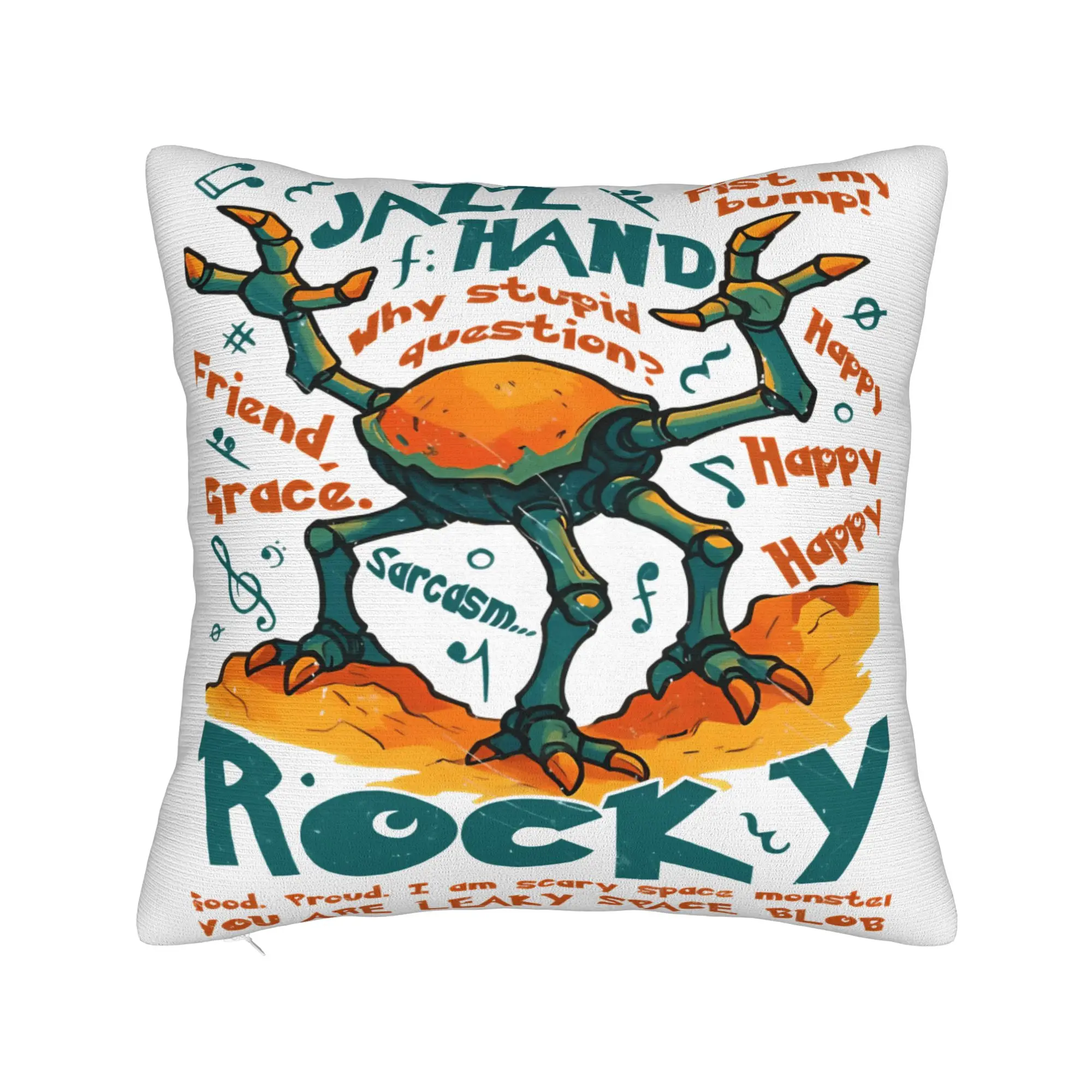 Rocky Amaze Vintage Project Hail Mary Pillowcases  Cute Funny Pillow Case For Wedding Party Home Decor Print Pillow Cover