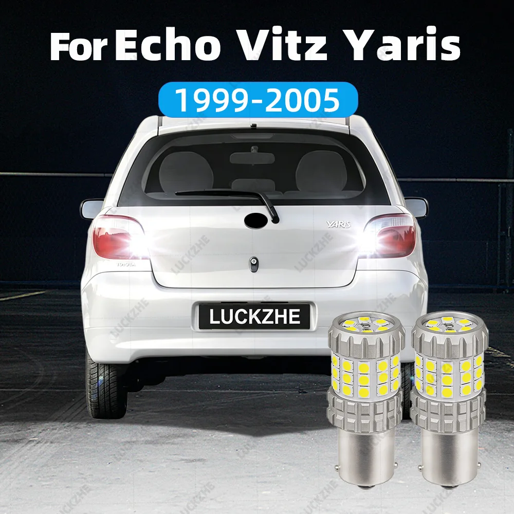 For Toyota Echo Vitz Yaris XP10 Reverse Light LED Yaris P1 Tuning Accessories 1999 2000 2001 2002 2003 2004 2005 Reversing Light