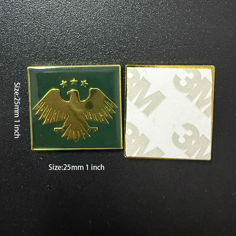 1-100PCS Syria Mobile Phone 3M Sticker Badge Metal Pin Broooches Pins