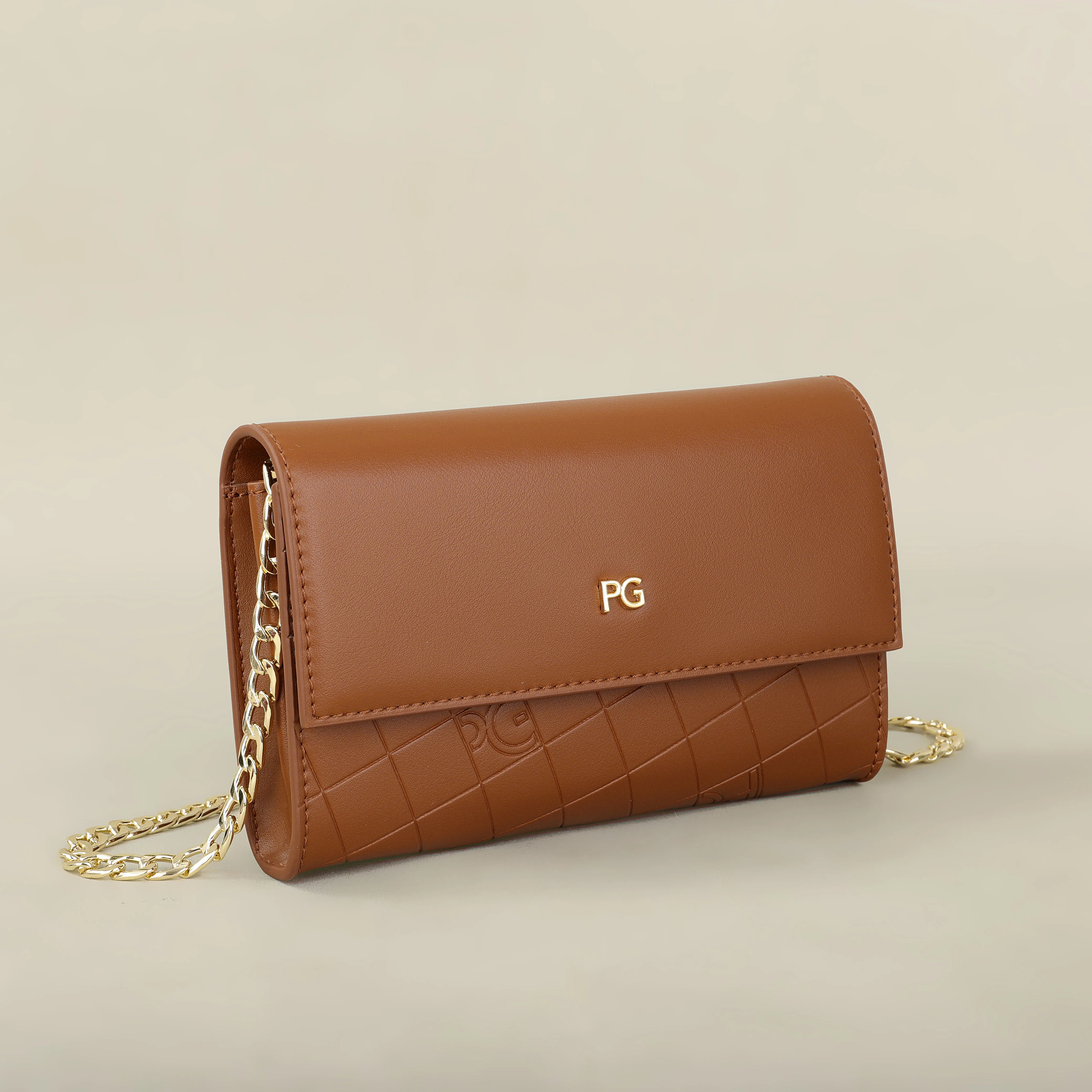 PG 2026 Damen Klassische Umhängetasche Hochwertige Modische Vielseitige Schultertasche mit Kette im Ausverkauf – Detail 12