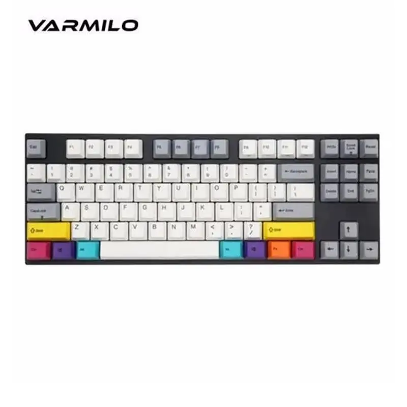 Varmilo CMYK Mechanical Keyboard 87key/108key Vintage Days CMYK wired Cherry MX Switch PBT Keycap