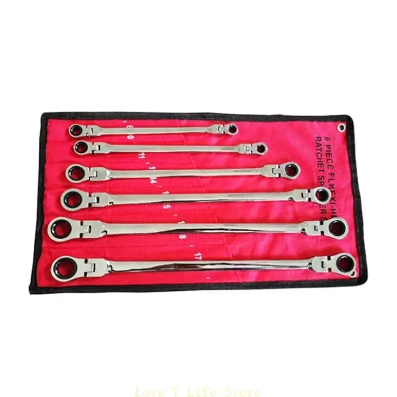 

L74C Extended Wrench Double End Ratchet Wrench 72Tooth Alignment Maintenance