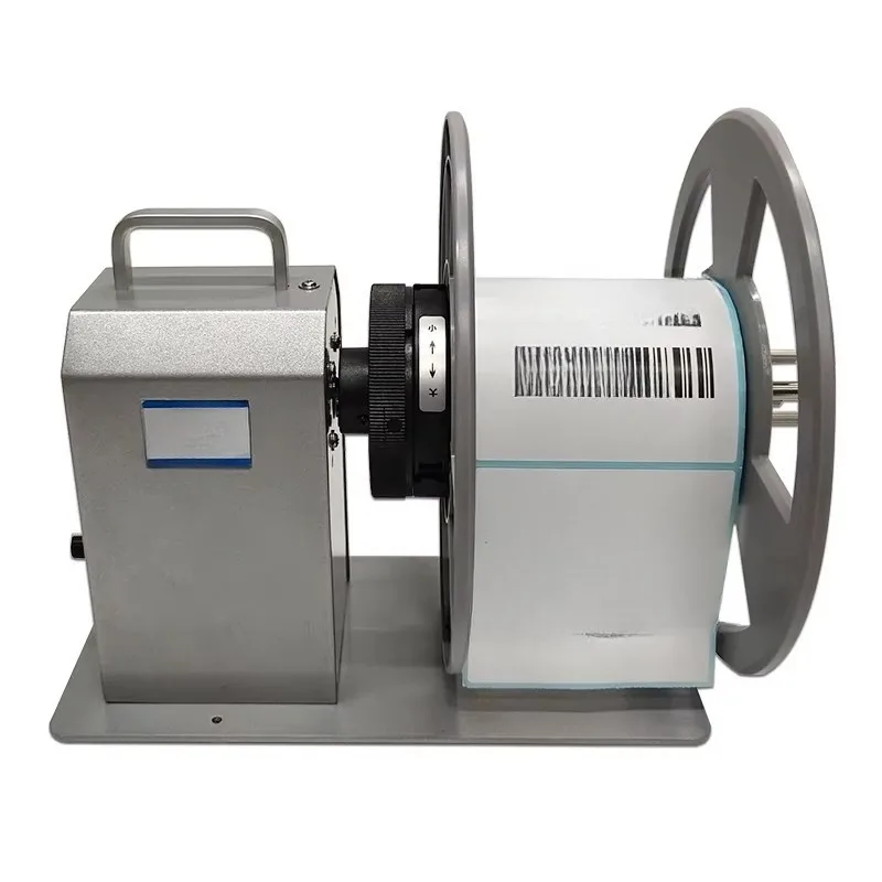 Low Noise Barcode Printer Label Rewinder BSC-X6S Adjustable Core Label Rewinder External Label Rewinder Support Coreless Winding