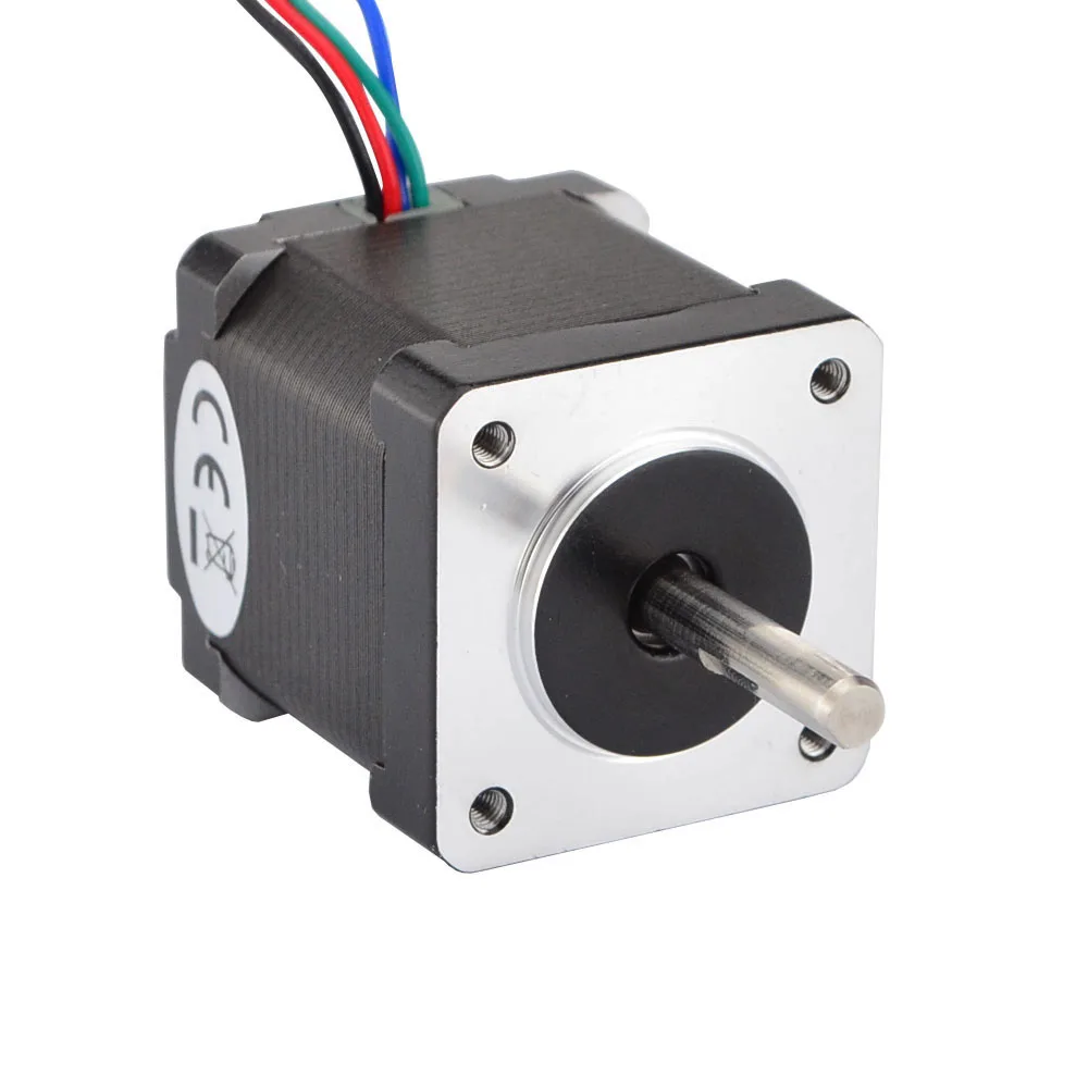 Nema 14 Stepper Motor 42mm 23Ncm(32.6oz.in) 0.5A 4-lead Nema14 Step Motor for DIY CNC 3D Printer Motor