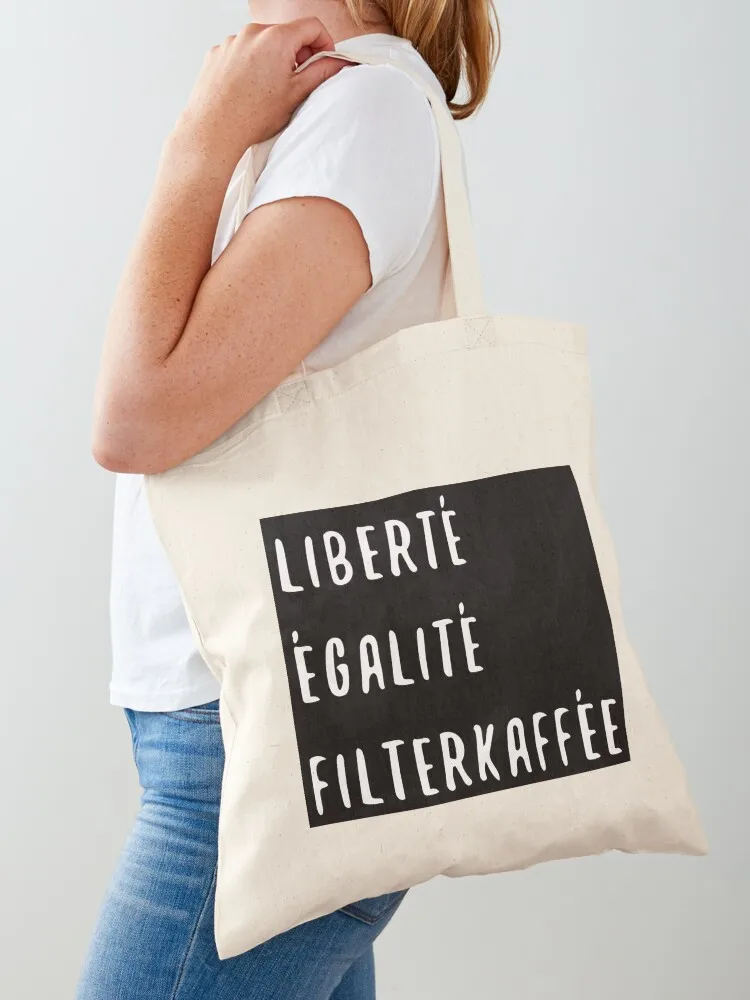 

Coffee France Tote Bag Fabric bag Gift bag Lady bags eco folding