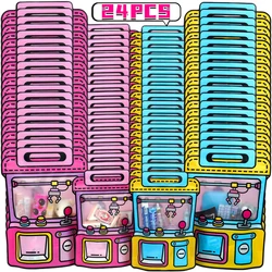Cartoon Claw Machine Schoolbag Shaped Handbags Colorful Candy Biscuit Snack Sealing Bags Kids Children Birthday Party Gift Pouch