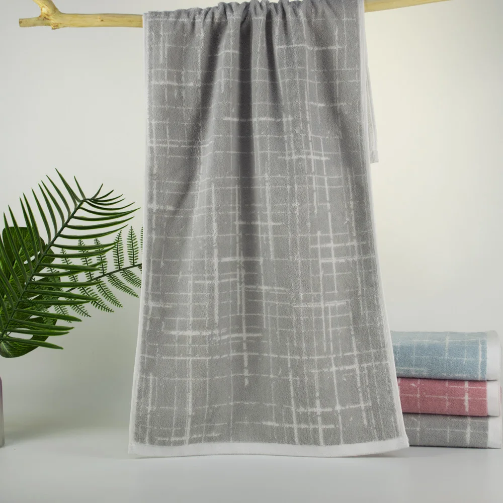 40×90 Cm Extended Bath Towel, Ultra-Soft and Highly Absorbent, Made of Xinjiang Cotton, for Adults, Fitness, and Sports