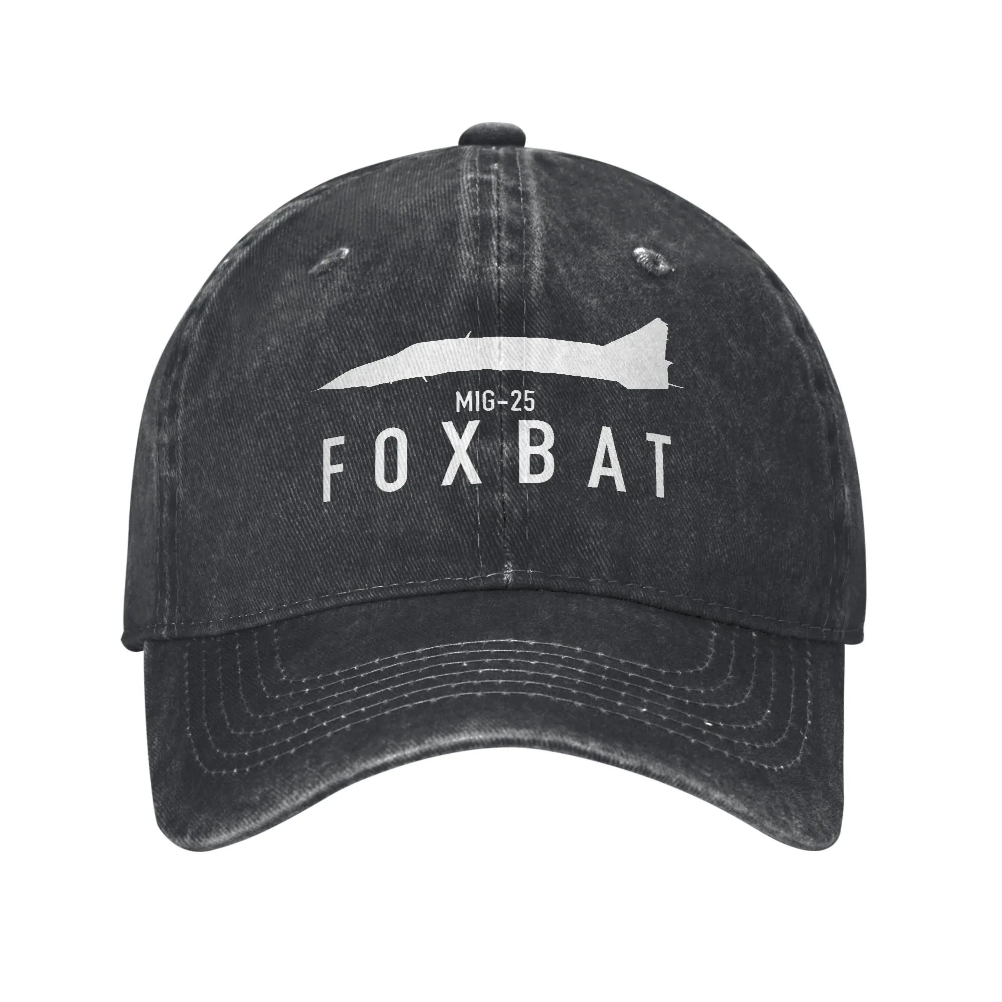 Men Women Mig-25 Foxbat Fighter Jet  Caps Outfits Baseball Cap Fashion  Snapback Hat Adjustable