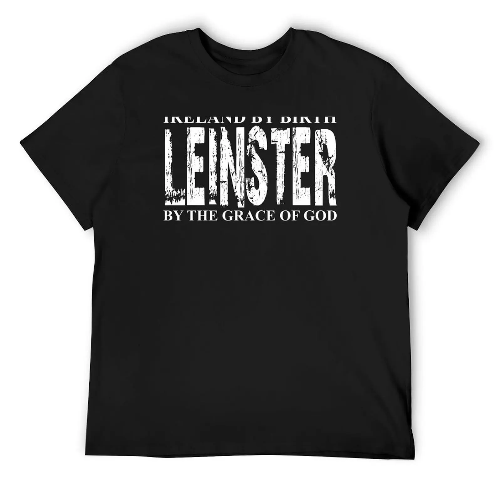 LEINSTER By The Grace of God T-Shirt heavyweights sports fans oversized anime figures mens big and tall t shirts