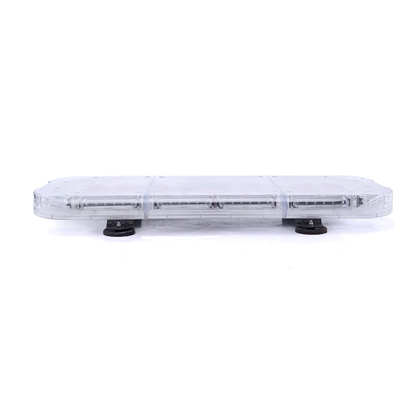 12V Magnetic Amber emergency warning led light bar Red Led Mini Lightbar With siren speaker