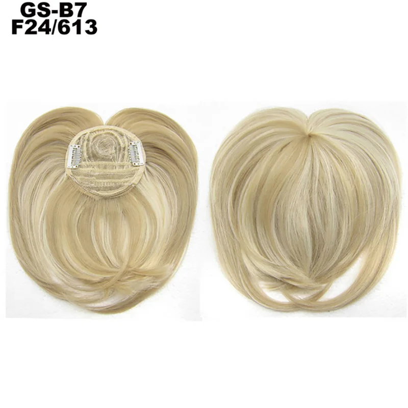 Zolin Synthetic Clip-In Hair Bangs Extension