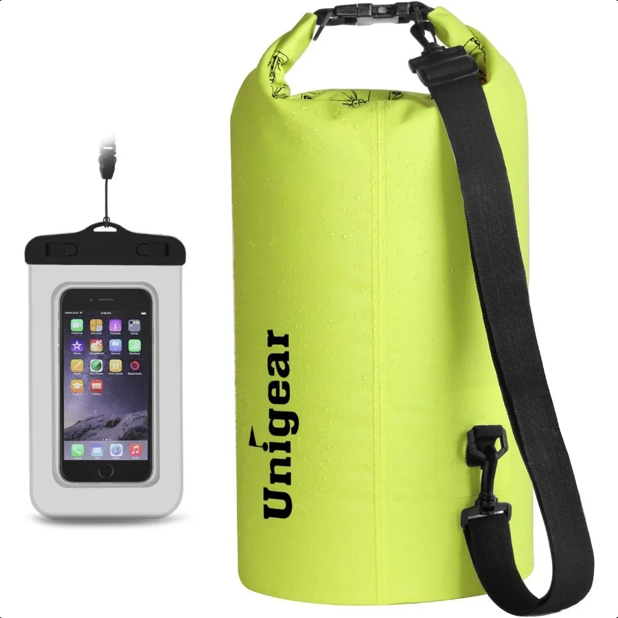 

Unigear Dry Bag Waterproof 2L 5L 10L 20L 30L 40L Floating and Lightweight Bags for Kayaking Boating Fishing Swimming and Campin