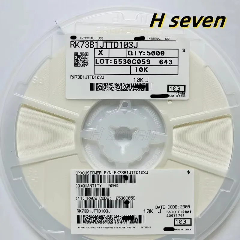 

5000 шт. 0603 SMD резистор 10 К 5% RK73B1JTTD103J 103 чип-резистор