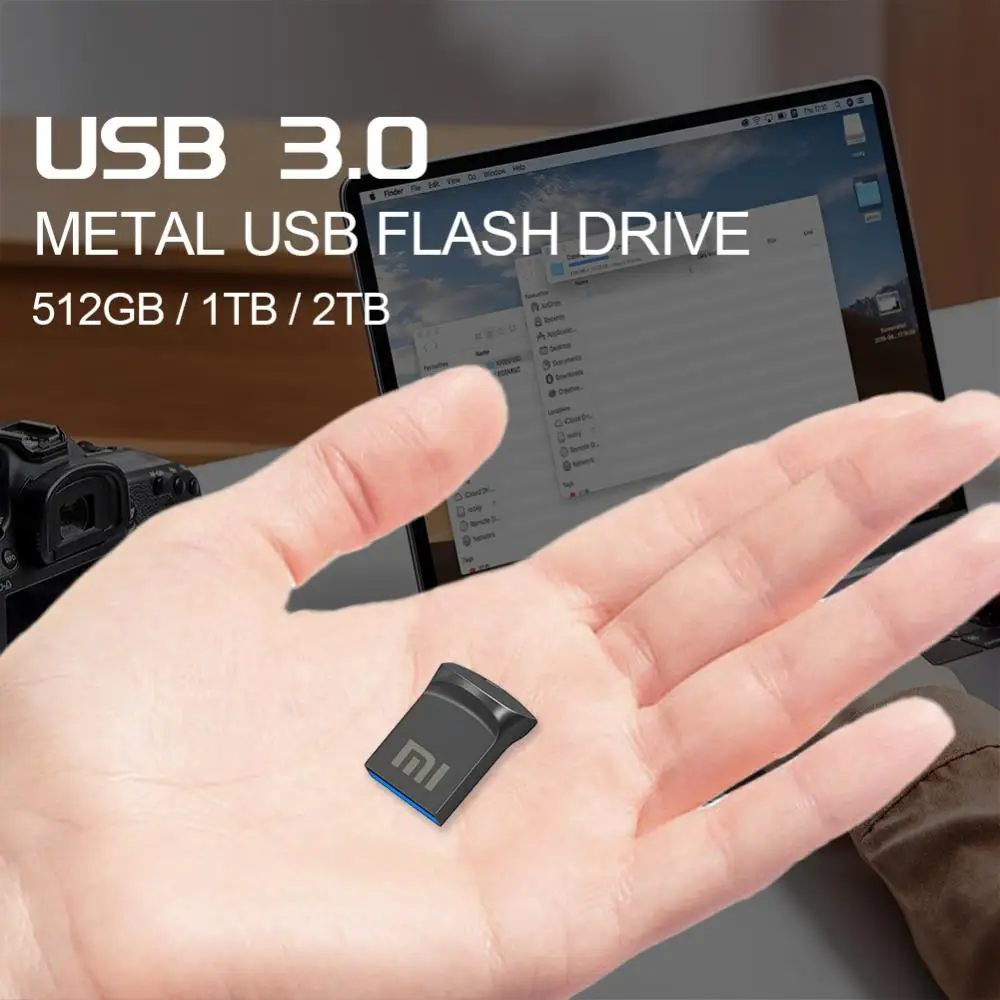 샤오미 펜 드라이브, USB 3.0 플래시 메탈 드라이브, 대용량, 고속 전송 스토리지, 방수 메모리, U 디스크, 정품, 1TB