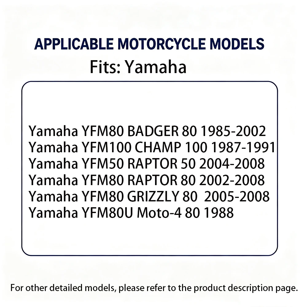 Starter Motor For Yamaha YFM80 BADGER RAPTOR GRIZZLY YFM100 CHAMP YFM50 RAPTOR YFM80U Moto-4 OEM:55X-81800-51