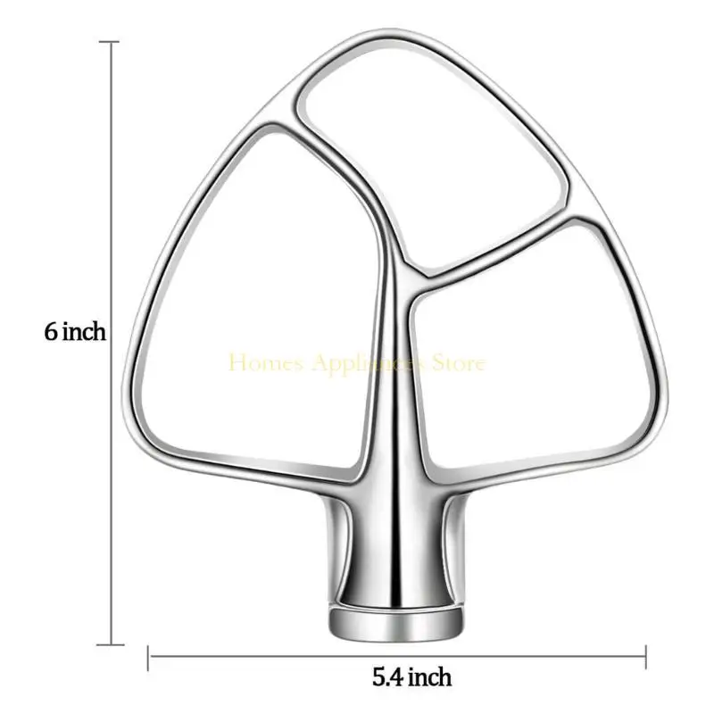 D0AB da battitore per 4.5-5QT K45SS KSM150 KSM152 KSM165 Attaccamenti miscelatore a inclinato Cucina