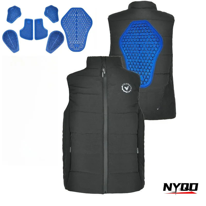 

VOLERO motorcycle winter riding suit waterproof velvet thickened windproof locomotive anti-drop vest for men and women