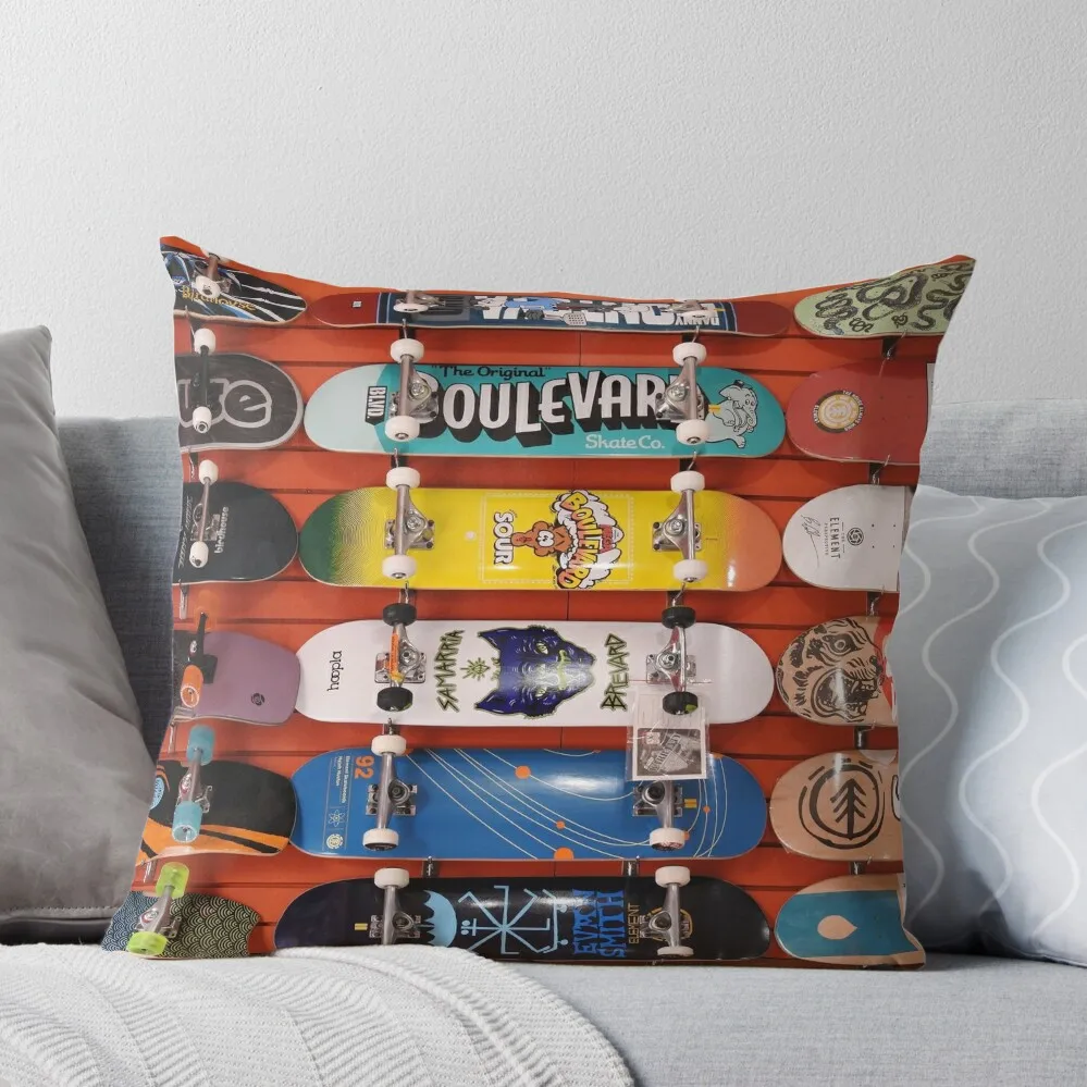 

Skateboards Throw Pillow autumn decoration Christmas Pillowcase Cushion Covers For Living Room Sofa Covers