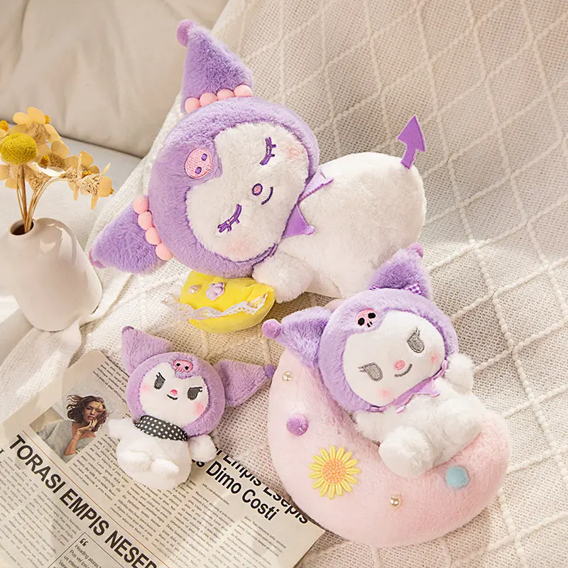 Sanrio Melody Coolmy Pudding Dog Doll Stuffed toy Mini Doll Pendant Keychain