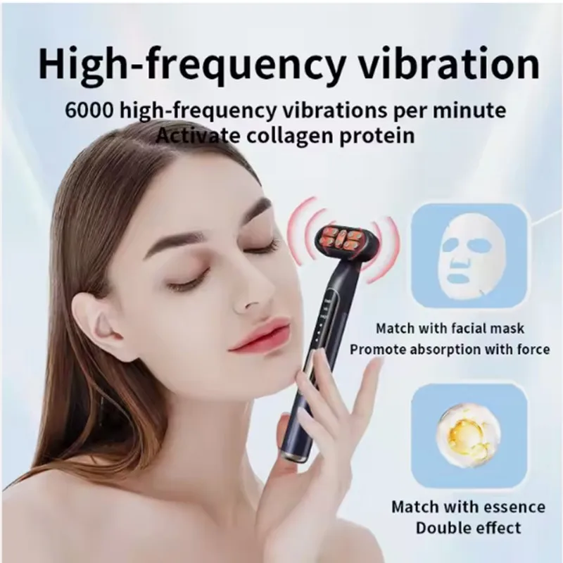 LED การสั่นสะเทือนความงามใบหน้า Eye Beauty เครื่องนวดประคบร้อน Eye Massager