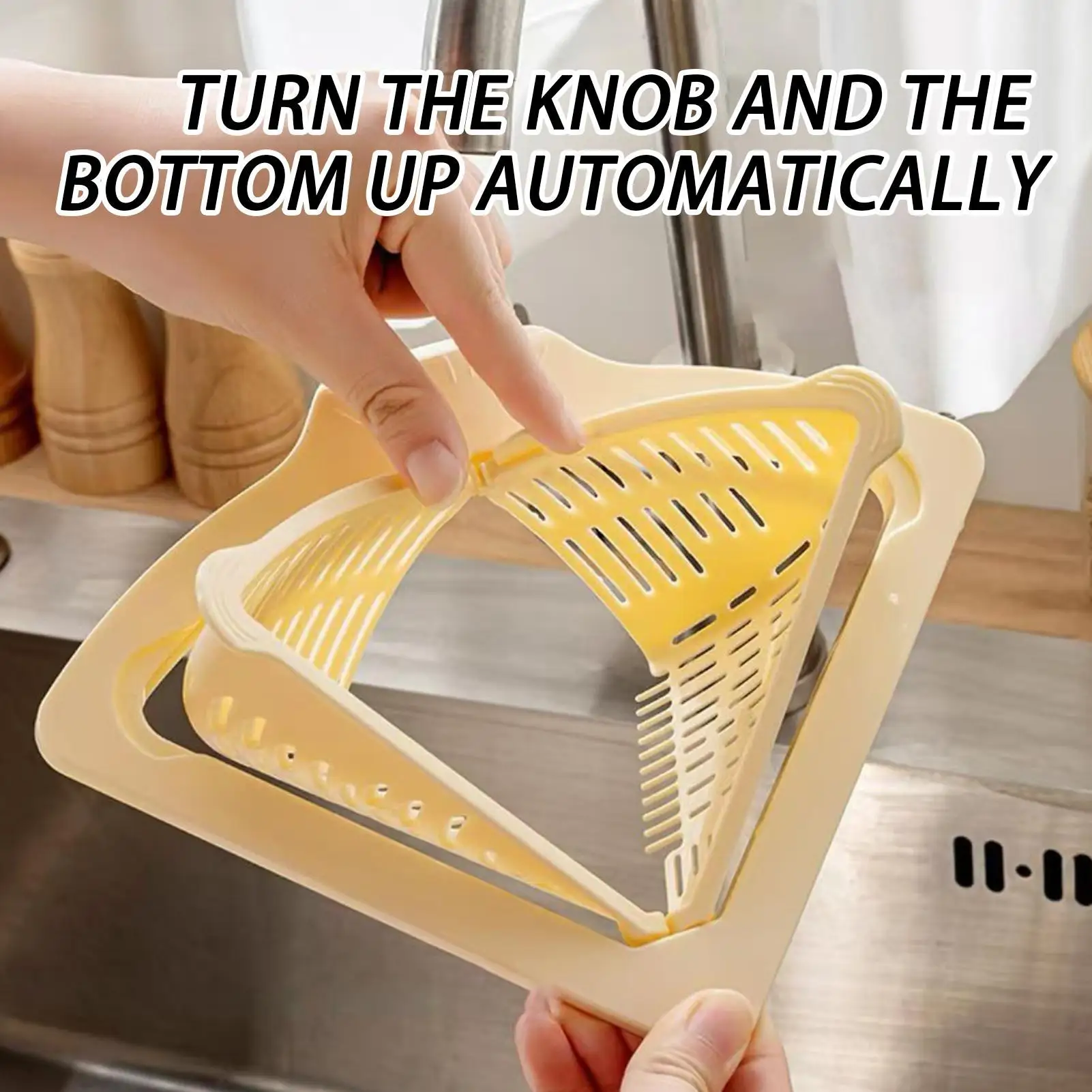 

Corner Sink Strainer Basket Silicone Auto Dump Kitchen Storage Rack Food Waste Catcher For Sink For Trash Food Waste Leftovers