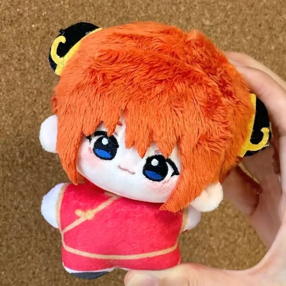 10CM Anime Gintama Kagura Plushie Cosplay Cute knapsack Schoolbag Ornament Pendant  Couch Room Ornament Christmas Gifts