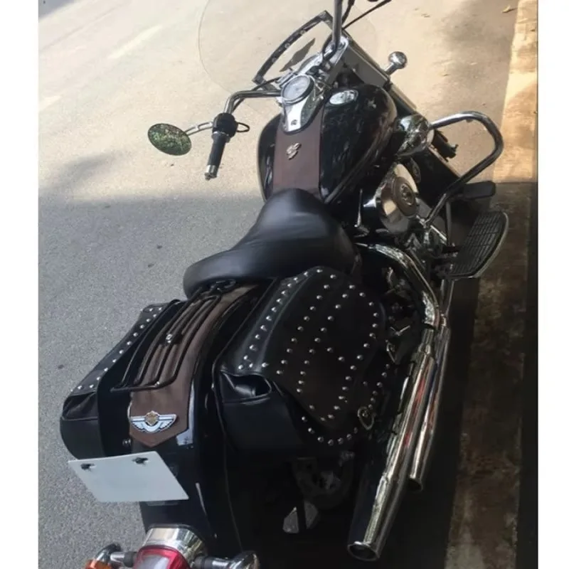 

Uiz For Honda Shadow Aero 750 2003 2004 Harley Sportster Motorcycle Black / Chrome Rear Solo Seat Luggage Rack Carrier Support S
