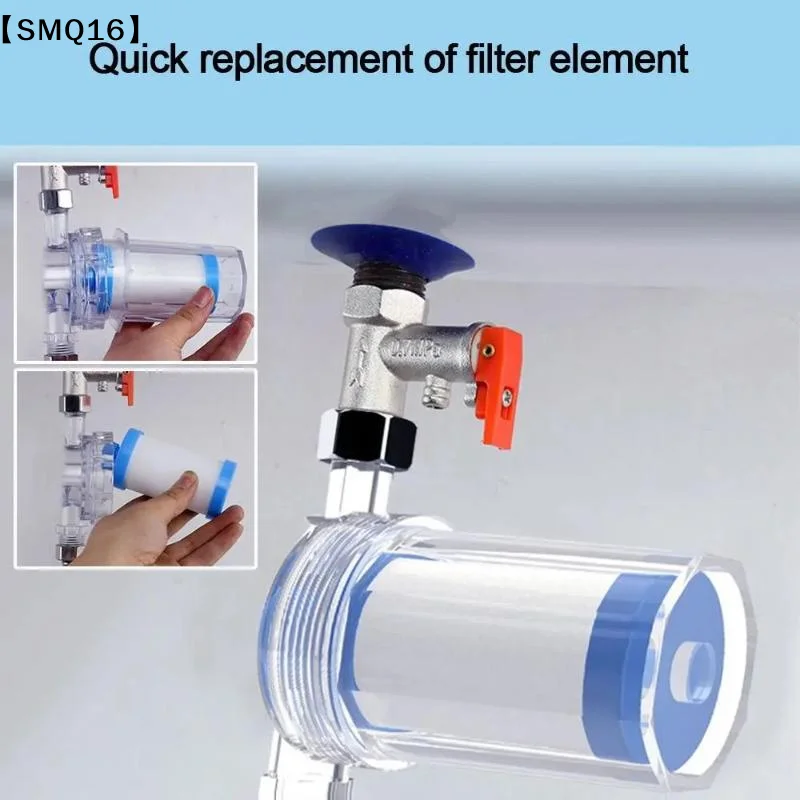Universal Water Pipe Filter PP Cotton Shower Bath Sprayer Strainer Faucet Heater Purification Kitchen Bathroom Fittings【SMQ】 view 5