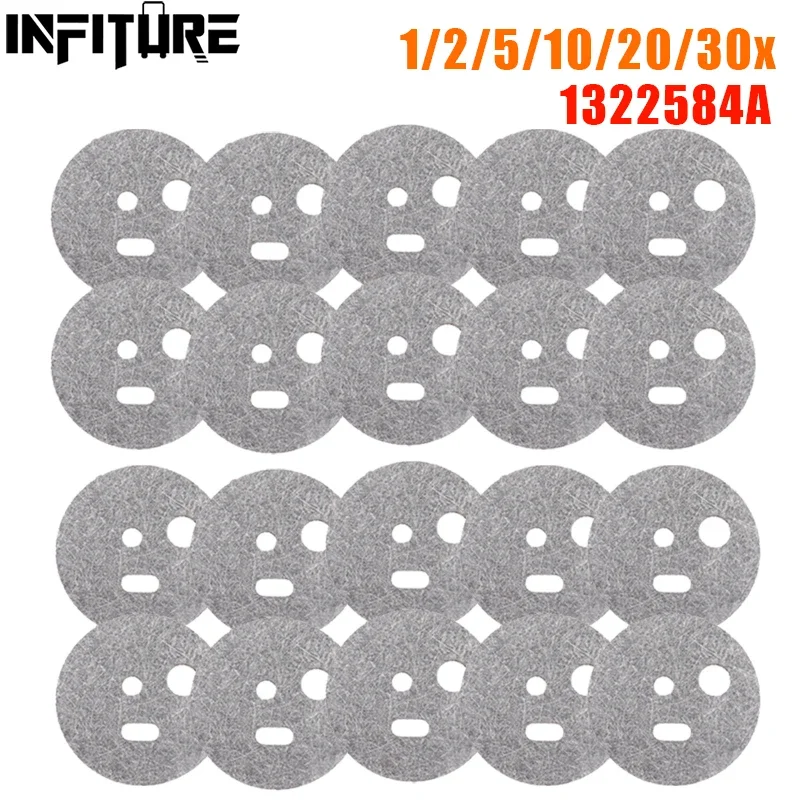 1/2/5/10/20/30Pcs 49mm Three Hole FeCrAl Burner Screen Mesh Gasket For Webasto Thermo 90 90S 90ST 1322584A