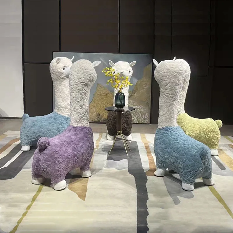 

Animal seat Home study chair Living room stool Bedroom Internet celebrity