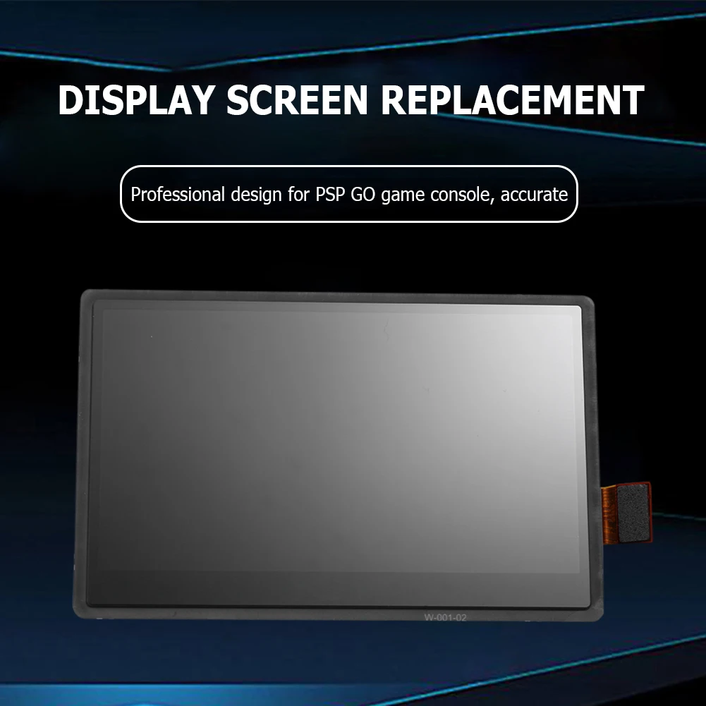 Original LCD Display Screen Replacement Parts Controller LCD Screen Game Accessories Game Console Repair Part for PSP GO Host